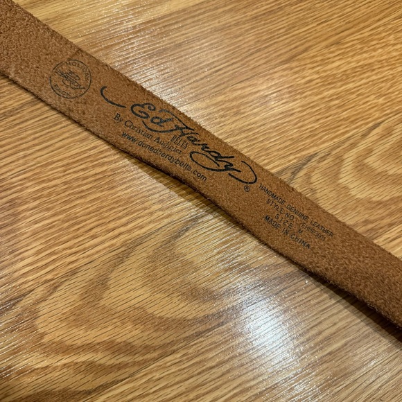 Ed Hardy by Christian Audigier Eternal Love Leather Belt Medium‎ main image 6